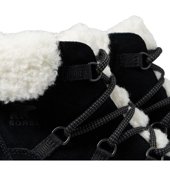 SOREL Evie Cozy Lace Boots Women's (Size 9.5) Jet Black - Picture 4 of 6